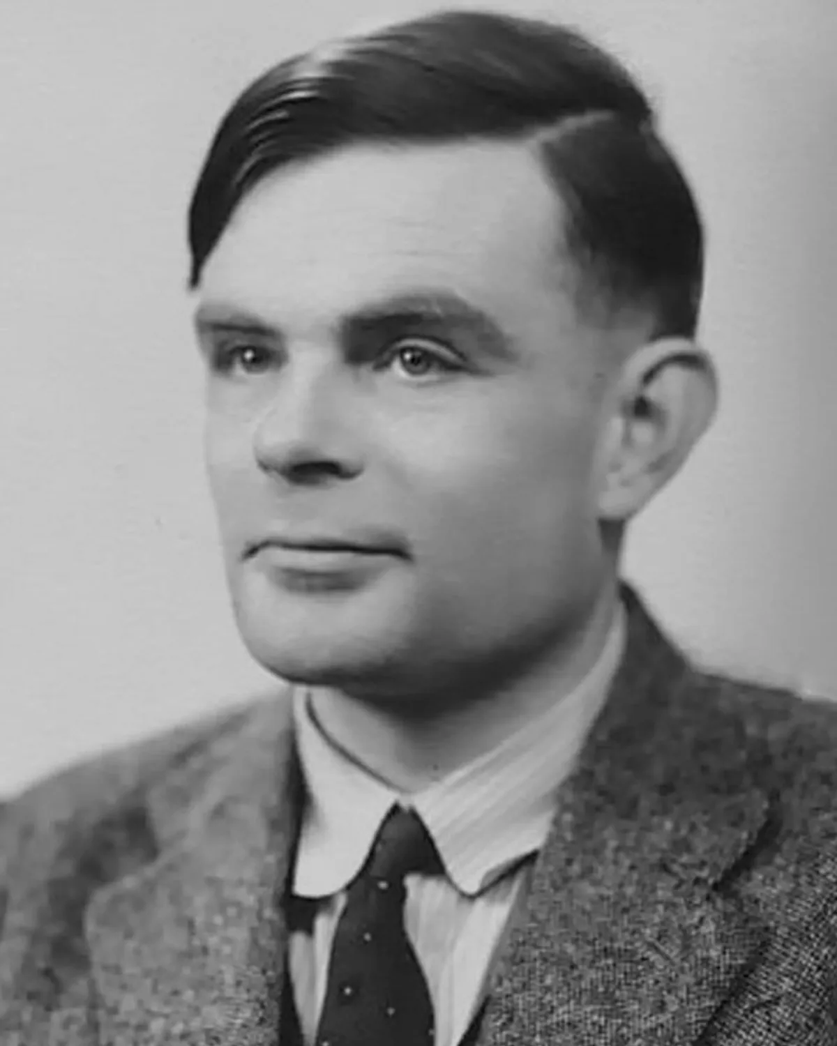 Alan Turing photographed in 1951